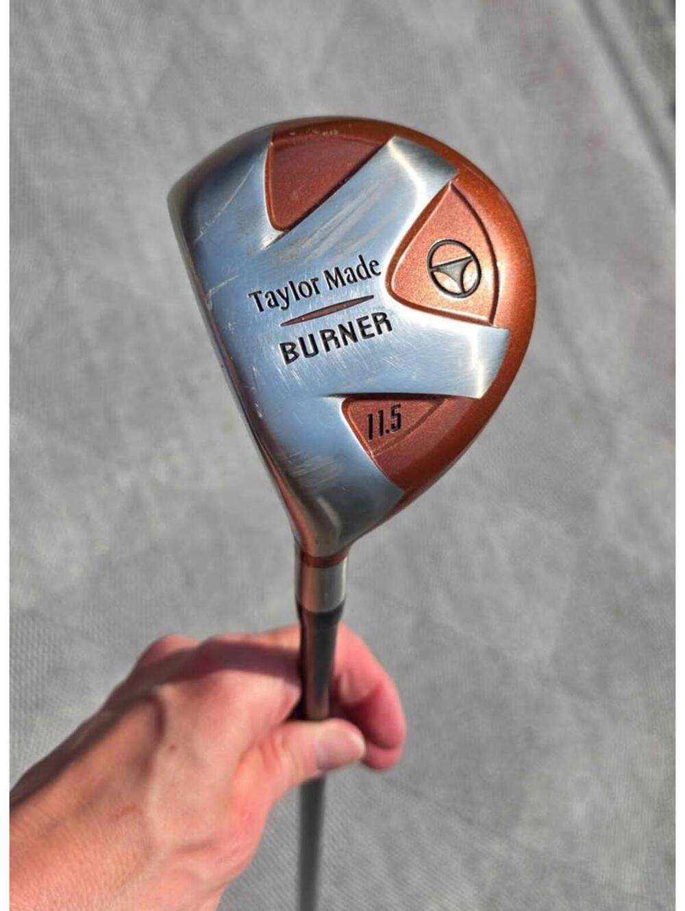 TaylorMade Burner 11.5° Driver Bubble 2 Shaft R-80 Left Handed Golf Club